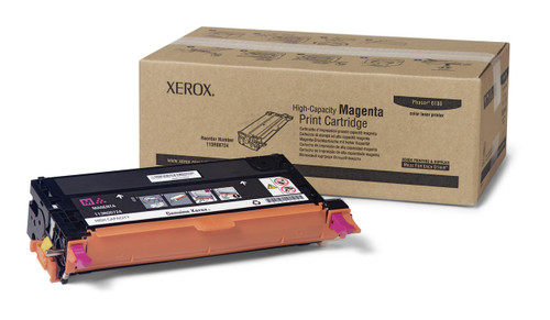 Xerox Magenta High Capacity, Phaser 6180 Series Toner Cartridge