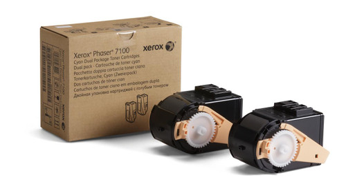  Xerox Phaser 7100 High Capacity Cyan (9,000 Pages) Toner Cartridge 