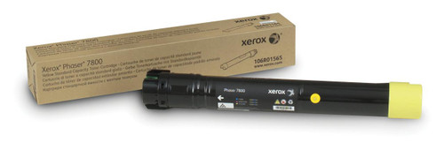  Xerox Phaser 7800 Printer, Standard Capacity Yellow Toner Cartridge (6,000 Pages) 