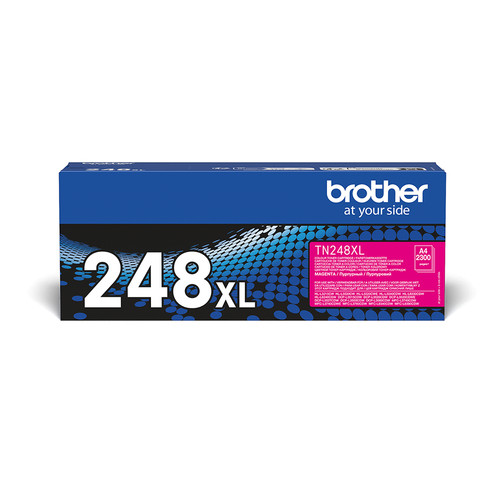 Brother TN248XLM High Yield Magenta Toner Cartridge - main product image