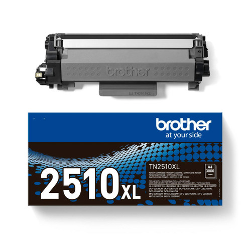  Brother TN2510XL High Yield Black Toner Cartridge 