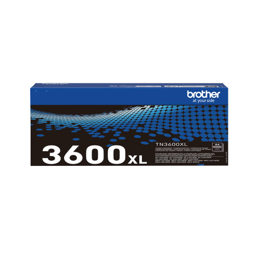  Brother TN3600XL High Yield Black Toner Cartridge 