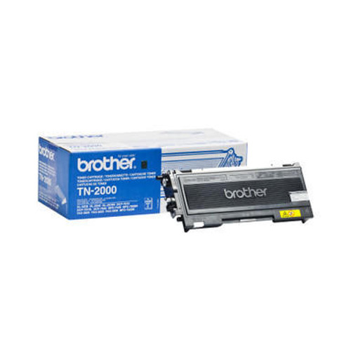  Brother Black Toner Cartridge 2.5k pages - TN2000 (B Grade) 