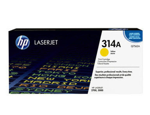  HP 314A Original Yellow Toner Cartridge (B Grade) 