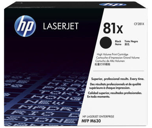  HP 81X Original Black Toner Cartridge (CF281X) (B Grade) 