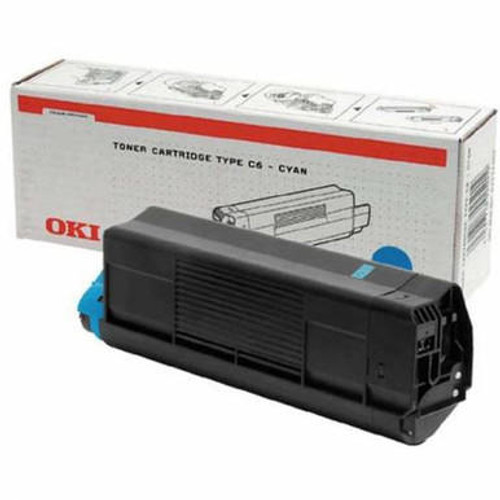 Oki OKI 43034807 toner cartridge Original Cyan (B Grade) 