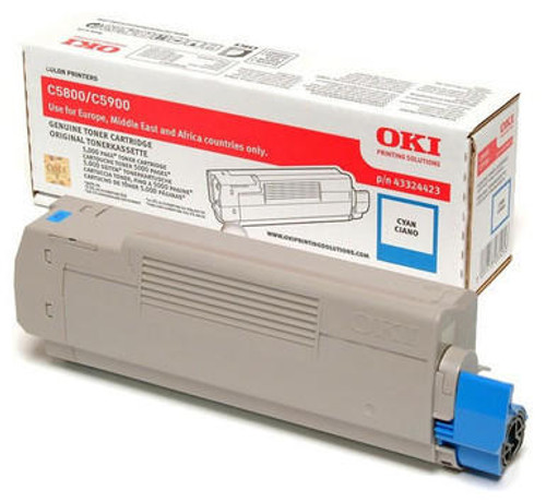 Oki OKI 43324423 Original Cyan Toner Cartridge (B Grade) 