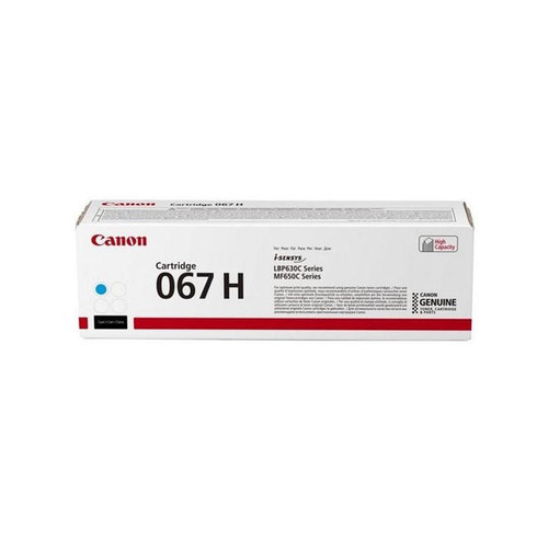 Canon 067H High Capacity Cyan Toner Cartridge (5105C002) 