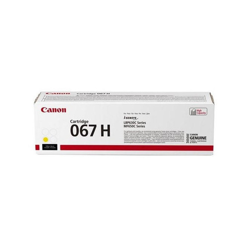  Canon 067H High Capacity Yellow Toner Cartridge (5103C002) 