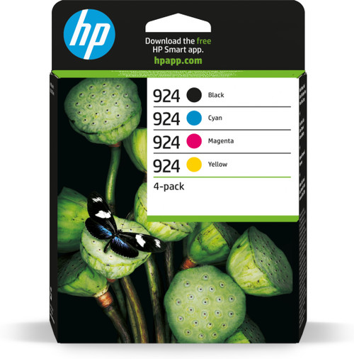HP 924 CYMK ORIGINAL Ink Cartridge 4 PACK - main product image