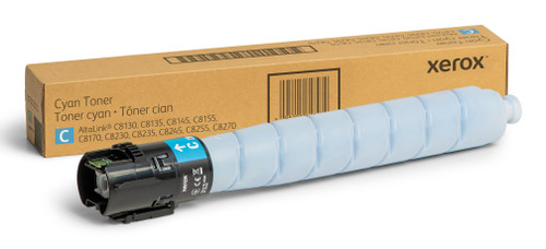 Original Xerox 006R01747 Cyan Toner Cartridge - main product image