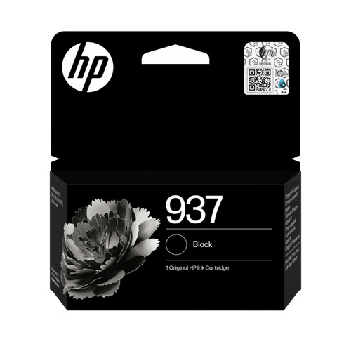 HP 937 Black Standard Ink Cartridge (4S6W5NE) - main product image