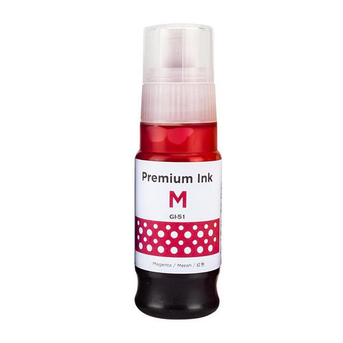 Cartridge World Compatible GI51M Magenta Ink Bottle 70ml (4547C001) 
