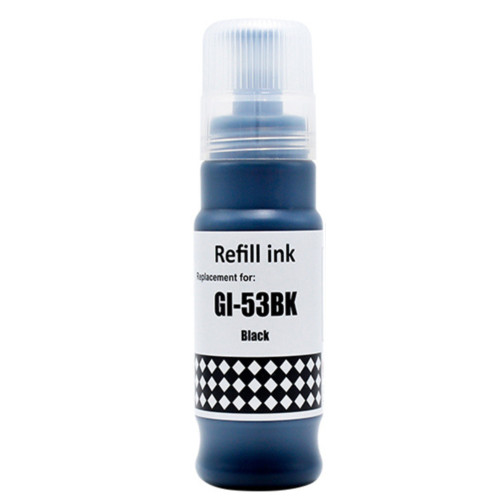 Compatible Canon GI-53BK Black Standard Capacity Ink Bottle 60ml (4699C001)