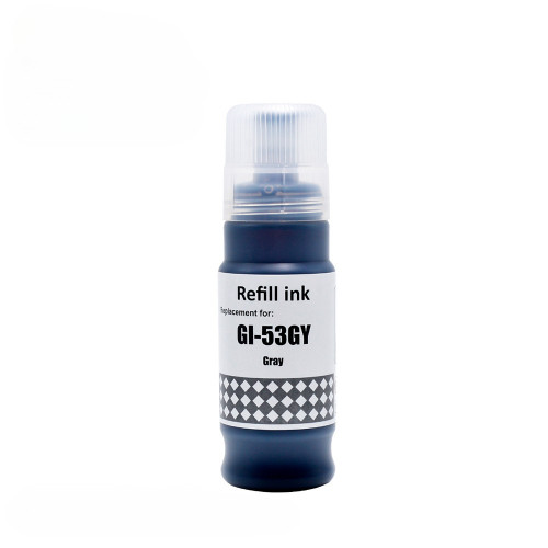 Compatible Canon GI-53GY Grey Standard Capacity Ink Bottle 60ml (4708C001)