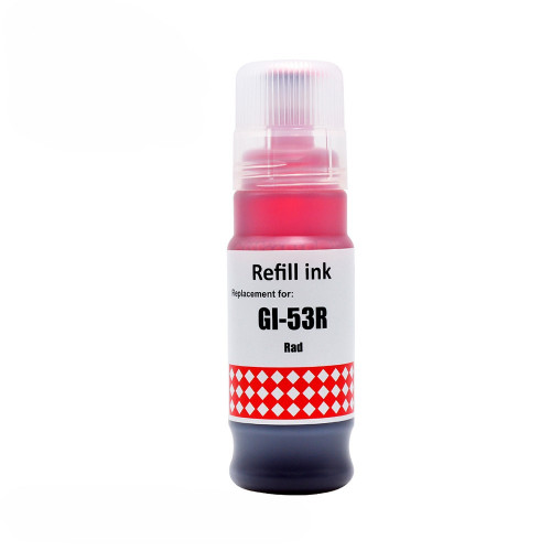 Compatible Canon GI-53R Red Standard Capacity Ink Bottle 60ml (4717C001)