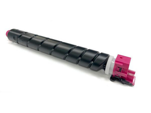 Kyocera TK8545 Magenta Toner, a magenta toner cartridge for Kyocera printers with a black and magenta design.