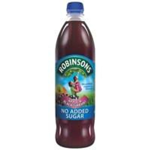 Robinsons App & BKCurant 1L PK1, a bottle of fruit drink with a colorful label and blue cap