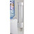 CW Office ValueX Water Cup Dispenser, wall-mounted water cup dispenser with a sleek silver design.