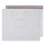 CW Office Polypost Poly Pkt Whi P&S 430x590 PK100, white plastic mailing or packaging envelopes with designated spaces for addresses and postal information.