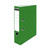 CW Office ValueX LAF A4 POB GN BX10, a green bentte with a label and metal rings for organizing documents.