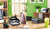 CW Office Avery Eco Pen Pot 10 Compartments Black - DR450BLK, black pen holder with 10 compartments on office desk, organizing pens, pencils, and office supplies.