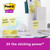 Post-it Super Sticky 100% Recycled Notes Canary Yellow 76 x 76 mm 70 sheets per pad, pack 12, featuring yellow sticky notes with handwritten notes on a desk, promotional text highlighting "2X the sticking power" and the Post-it logo.