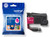 Brother LC-521M Ink Cartridge Magenta, original magenta ink cartridge for Brother printers shown with packaging and cartridge.