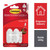 CW Office Command Small Designer Hooks 17082, package of two small white hooks for organizing indoors.