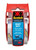 Product CW Office Scotch® Heavy Duty Packaging Tape Transparent 48 mm x 20 m 1 Roll in Hand Dispenser/Pack, with a red plastic dispenser holding a transparent tape roll lettering and branding.