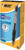 CW Office BIC Velocity Black Gel Rollerball Grip Retractable Pack of 12, packaging featuring the gel ink pen with a black grip and transparent body, highlighting smooth writing and refillable design.