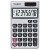 CW Office Casio SL-300SV 8 Digit Pocket Calculator Silver, front view of the calculator displaying numbers 12345678