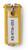 CW Office Durable Key Clips 6 Yellow, close-up image of a yellow key clip with a key ring and a label with the code KD 87 36-05 3.