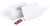 CW Office Durable Magnet Badge 54x90mm, clear magnetic badge holder with a magnet and a blank ID card.