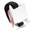 CW Office Durable Arm Band ID Card Holder Clear, in a close-up view showing a transparent plastic holder with black elastic strap for wearing on arm.