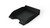 CW Office Durable NEW Letter Tray Black, a black plastic desk organizer for holding letters and documents in an office setting