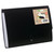 CW Office A4 50% Recycled 26 Pocket Expanding File, black plastic expanding file with a labeled cover displaying eco-friendly icons and product details.