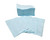 CW Office Wyptex Plus Blue Cloth Pack of 50, a set of blue cloths and paper towels for cleaning and wiping purposes.