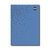 CW Office RHINO A4 Casebound Book 192 Page F8, blue cover with geometric pattern, pack of 5 notebooks.