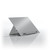 CW Office A3 Document and Book Holder - Natural Aluminium, an elegant and sturdy metallic desk accessory designed for organizing documents and books efficiently.