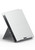 CW Office Laptop Stand with Pivotable Document Holder - Natural Aluminium, sleek and modern ergonomic workspace accessory with adjustable document holder