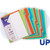 CW Office UP Index Polypropylene A4 1-20 Multicolour, color-coded index dividers for organizing documents.