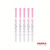 CW Office Zebra MILDLINER Double Ended Fluorescent Pink Box Highlighter 10, set of five pink double-ended highlighters.