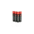 Various Verbatim (49920) AAA Battery Alkaline 4 Pack, image showing four AAA batteries with black and red packaging.