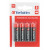 Various Verbatim (49921) AA Battery Alkaline 4 Pack, image of a pack of four red and black AA alkaline batteries in packaging