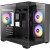 Antec CX600M Trio ARGB Mini Tower Gaming Case, Black, Tempered Glass Panels, Dual Chamber Design, Vertical Cooling, Pre-Installed ARGB Fans