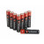 Various Verbatim AAA Battery Alkaline 8 Pack, image showing a set of eight AA batteries with red, black, and white design and hangcard packaging