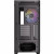 Various Antec C7 ARGB Mid Tower Tempered Glass PC Gaming Case - Black, front view showing ARGB fans, USB 3.2 Gen2 port, and support for EATX, ATX, mATX, and mITX motherboards.