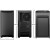 Various be quiet! Pure Base 501 Airflow Window Black ATX Mid Tower Case with USB-A, USB-C, 2 x Pure Wings 2 140mm Black PWM Fans, front, inside, and side views showing airflow and design features.