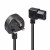 Lindy 30446 1m UK 3 Pin Plug To Right Angle IEC C13 (Kettle) 5 Amp Fuse Mains Extension Cable - Black